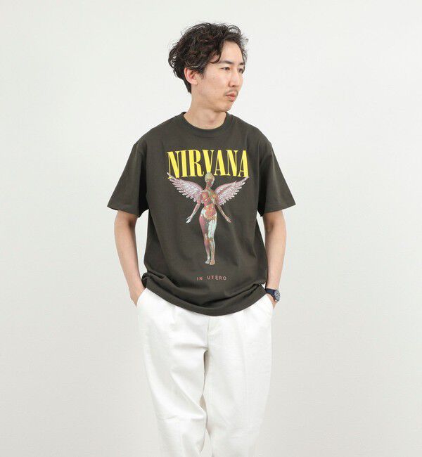 NOLLEY'S goodman「【GOOD ROCK SPEED】NIRVANA バンド プリントTシャツ 26SS」|Tシャツ・カットソー|