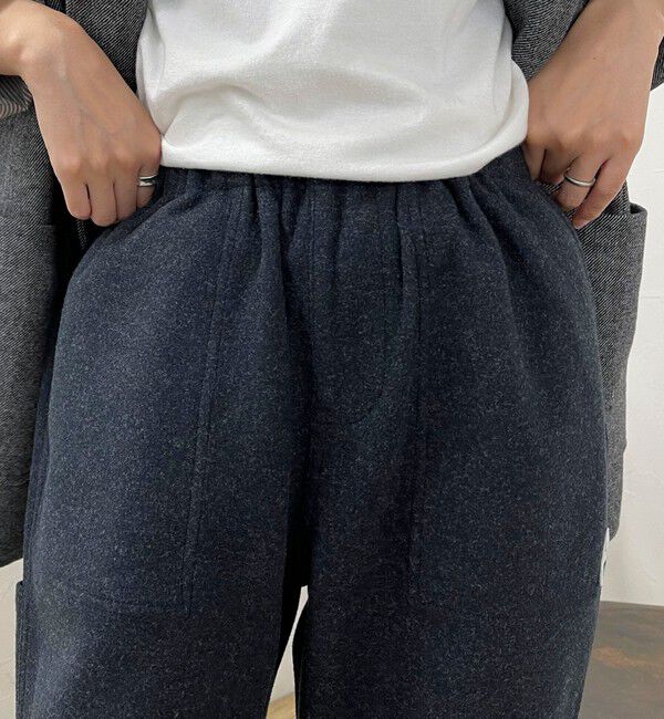 fredy emue「【GEVACO/ゲバコ】ウールライクイージーパンツ」|チノ|