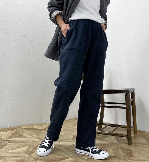 fredy emue「【GEVACO/ゲバコ】ウールライクイージーパンツ」|チノ|