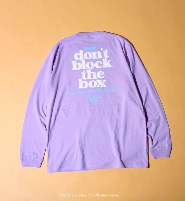 GLOSTER「【GOOD ROCK SPEED】NYC 発砲プリント ロングスリーブTシャツ ロンT」|Tシャツ・カットソー|