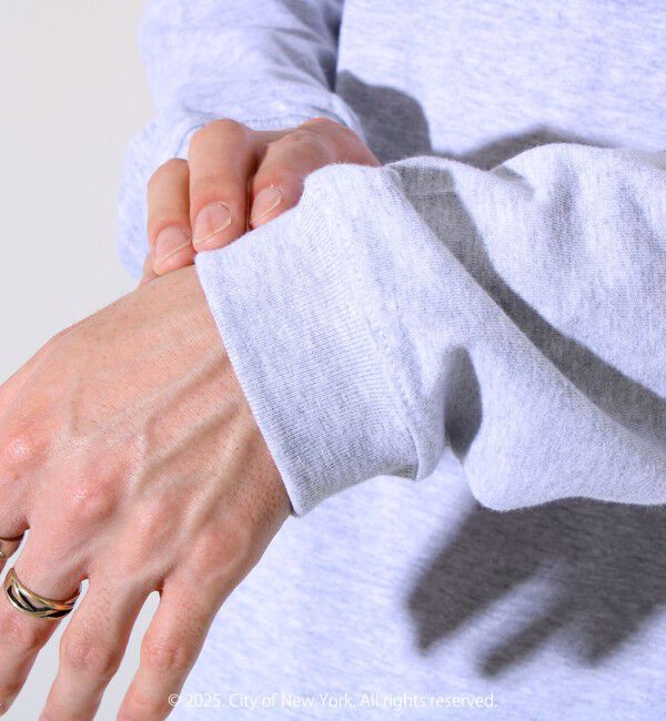 GLOSTER「【GOOD ROCK SPEED】NYC 発砲プリント ロングスリーブTシャツ ロンT」|Tシャツ・カットソー|