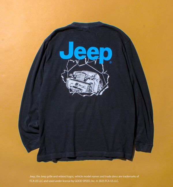 GLOSTER「【GOOD ROCK SPEED】Jeep / ジープ バックプリント ロングスリーブTシャツ ロンT」|Tシャツ・カットソー|