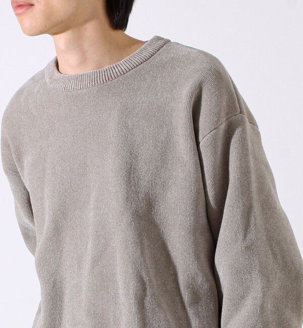 GLOSTER「【昨年人気アイテム再登場！チクチクしないニット】モールダブルフェイス プルオーバーニット」|ニット・セーター|