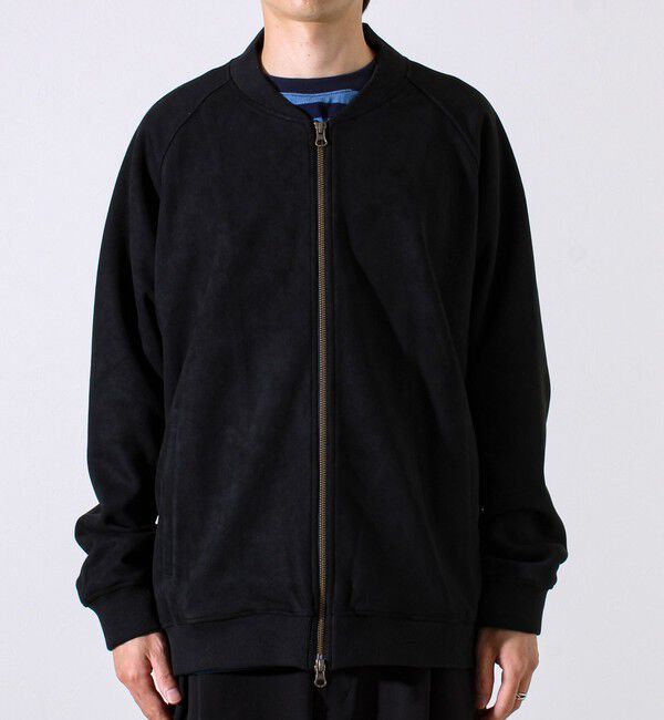 GLOSTER「【秋の新定番】フェイクスエードMA-1ジップブルゾン」|ブルゾン・スタジャン|