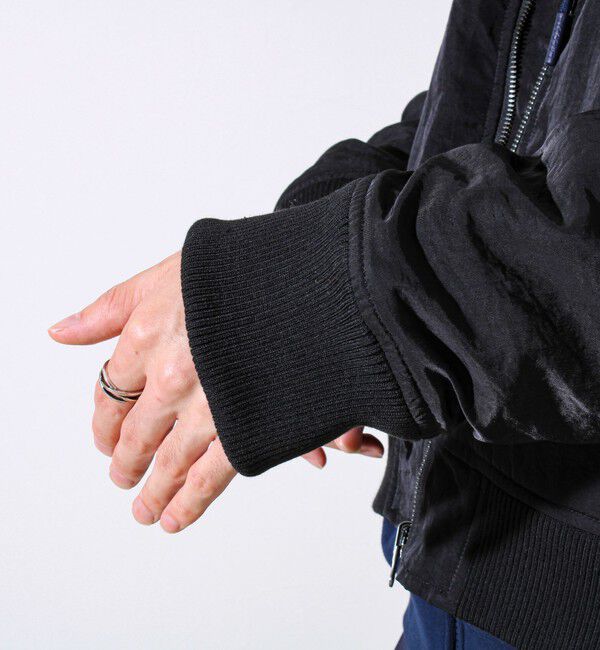 GLOSTER「【ナイロン&times;フリース】2WAY リバーシブルボンバージャケット MA-1 UNISEX」|ブルゾン・スタジャン|