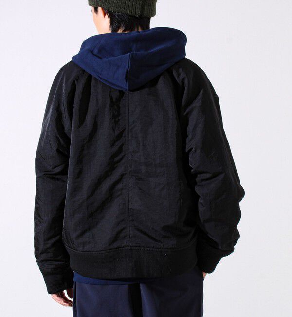 GLOSTER「【ナイロン&times;フリース】2WAY リバーシブルボンバージャケット MA-1 UNISEX」|ブルゾン・スタジャン|