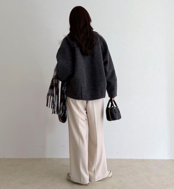 fredy emue「イタリアンエアリーノーカラーブルゾン」|ブルゾン・スタジャン|