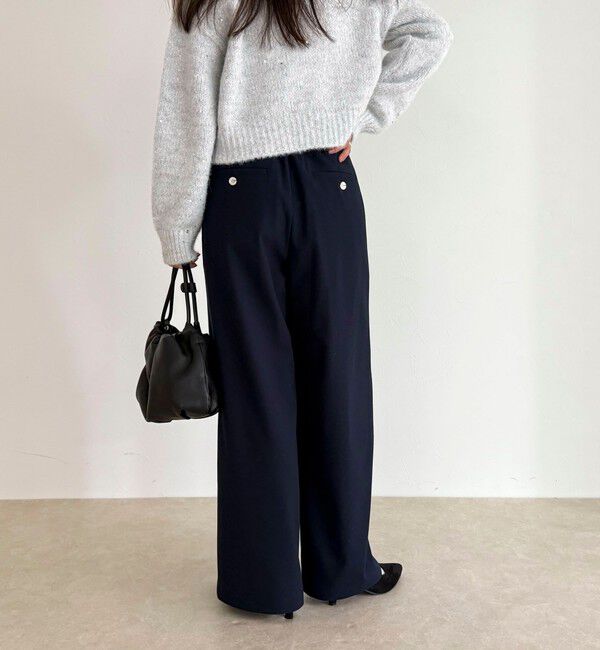 fredy emue「3タックハートリベットパンツ」|チノ|