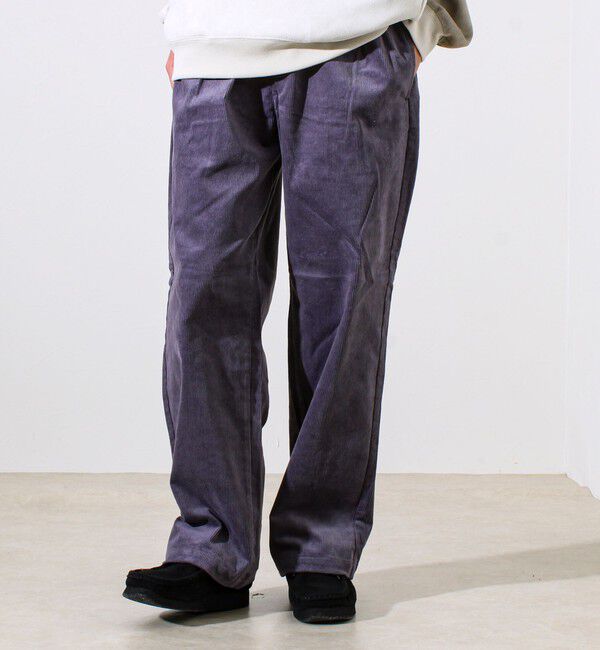 GLOSTER「【人気シリーズ/UNISEX/4サイズ/7色展開】GOODNESS コールパンツ」|チノ|チャコールグレー