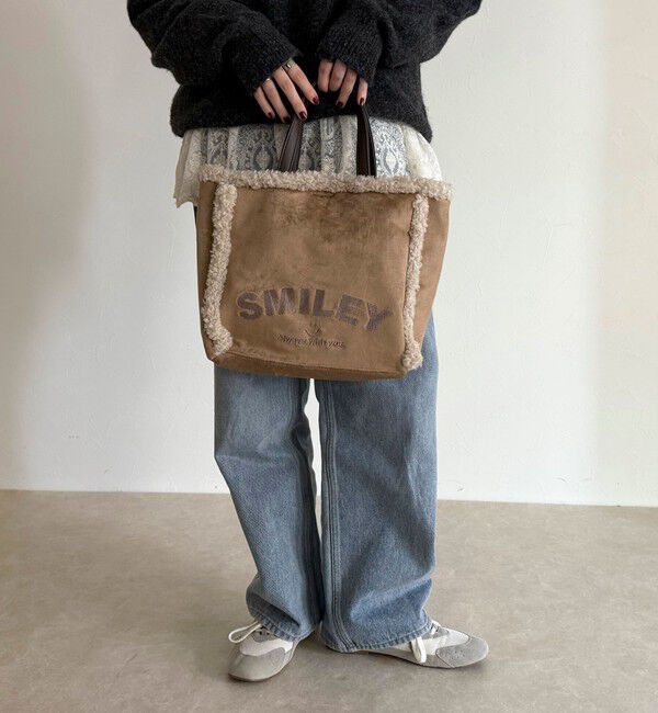 fredy emue「SMILEYエコファームートントートバッグ」|ショルダー・メッセンジャー|