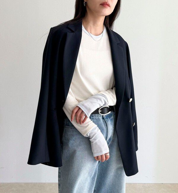 fredy emue「シアーリブレイヤードロンTシャツ」|Tシャツ・カットソー|