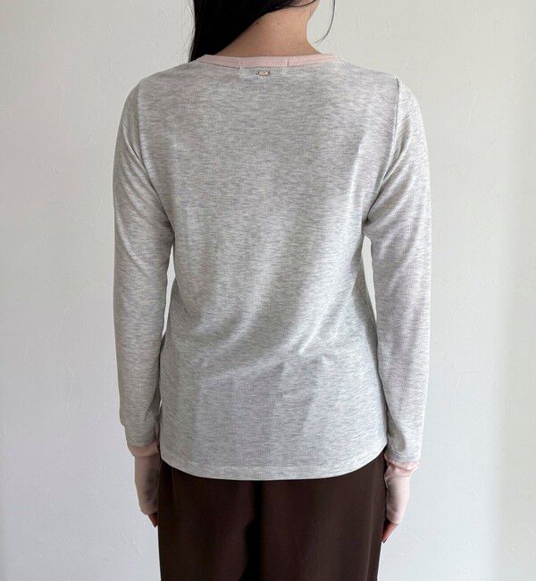 fredy emue「シアーリブレイヤードロンTシャツ」|Tシャツ・カットソー|