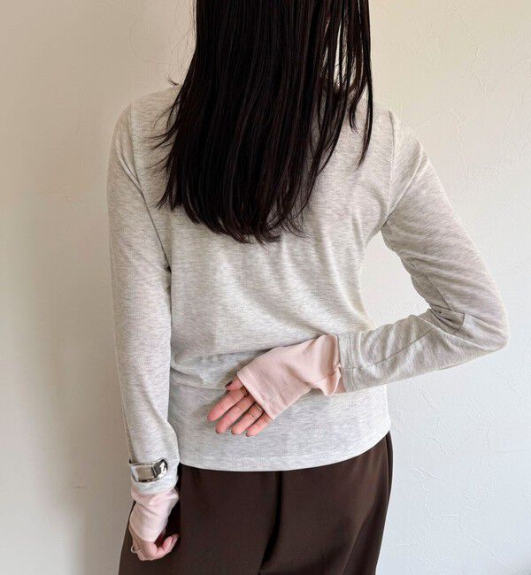 fredy emue「シアーリブレイヤードロンTシャツ」|Tシャツ・カットソー|