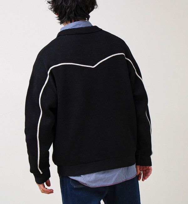 GLOSTER「ウエスタンライン ニットカーディガン」|カーディガン|