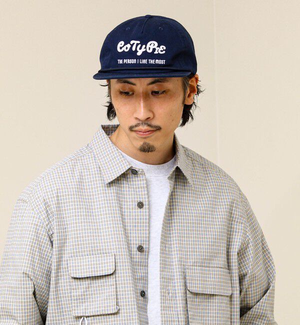 GLOSTER「CUTIE PIE CAP ロゴ刺繍キャップ」|キャップ・キャスケット|