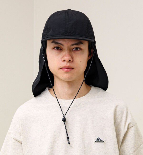 GLOSTER「【シェイド着脱で2WAY】NYLON SHADE CAP」|キャップ・キャスケット|