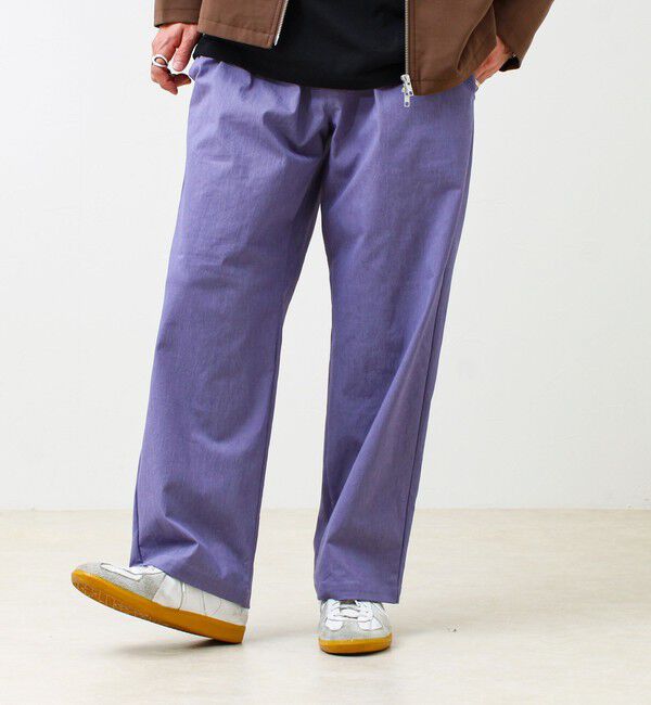 GLOSTER「【色で選べる/ユニセックス対応】GOODNESS イージーパンツ」|チノ|