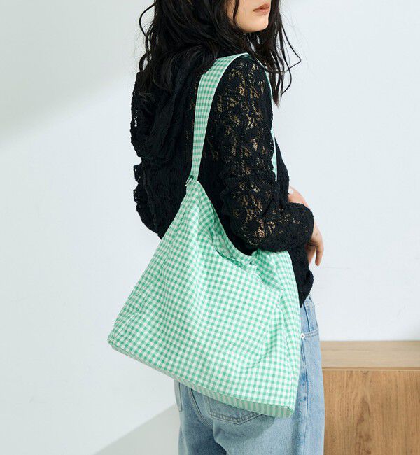 fredy emue「ストライプ/ギンガムワンショルバッグ」|ショルダー・メッセンジャー|