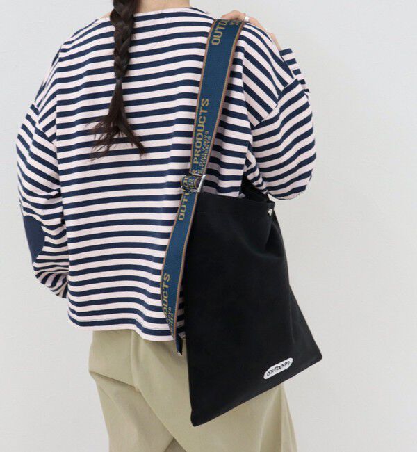 fredy emue「【OUTDOOR PRODUCTS 】ジャガードロゴテープワンショルトートバッグ」|トートバッグ|