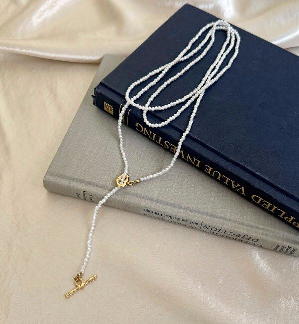 fredy emue「小粒ビーズマンテルマルチネックレス」|ネックレス|