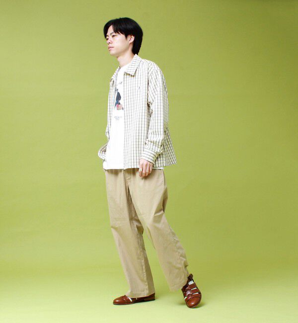 GLOSTER「【GEVACO/ゲバコ】コットンナイロンイージーパンツ」|チノ|