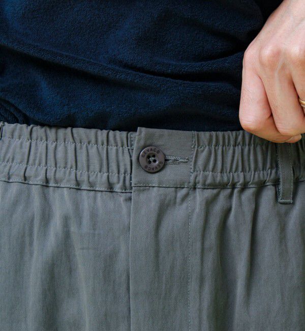 GLOSTER「【GEVACO/ゲバコ】コットンナイロンイージーパンツ」|チノ|