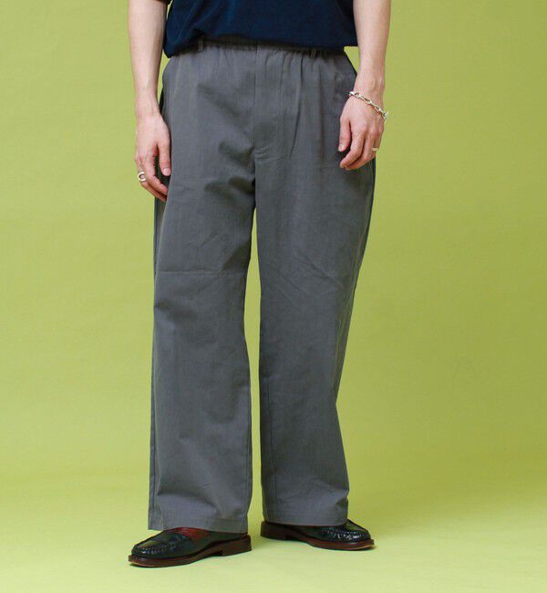 GLOSTER「【GEVACO/ゲバコ】コットンナイロンイージーパンツ」|チノ|