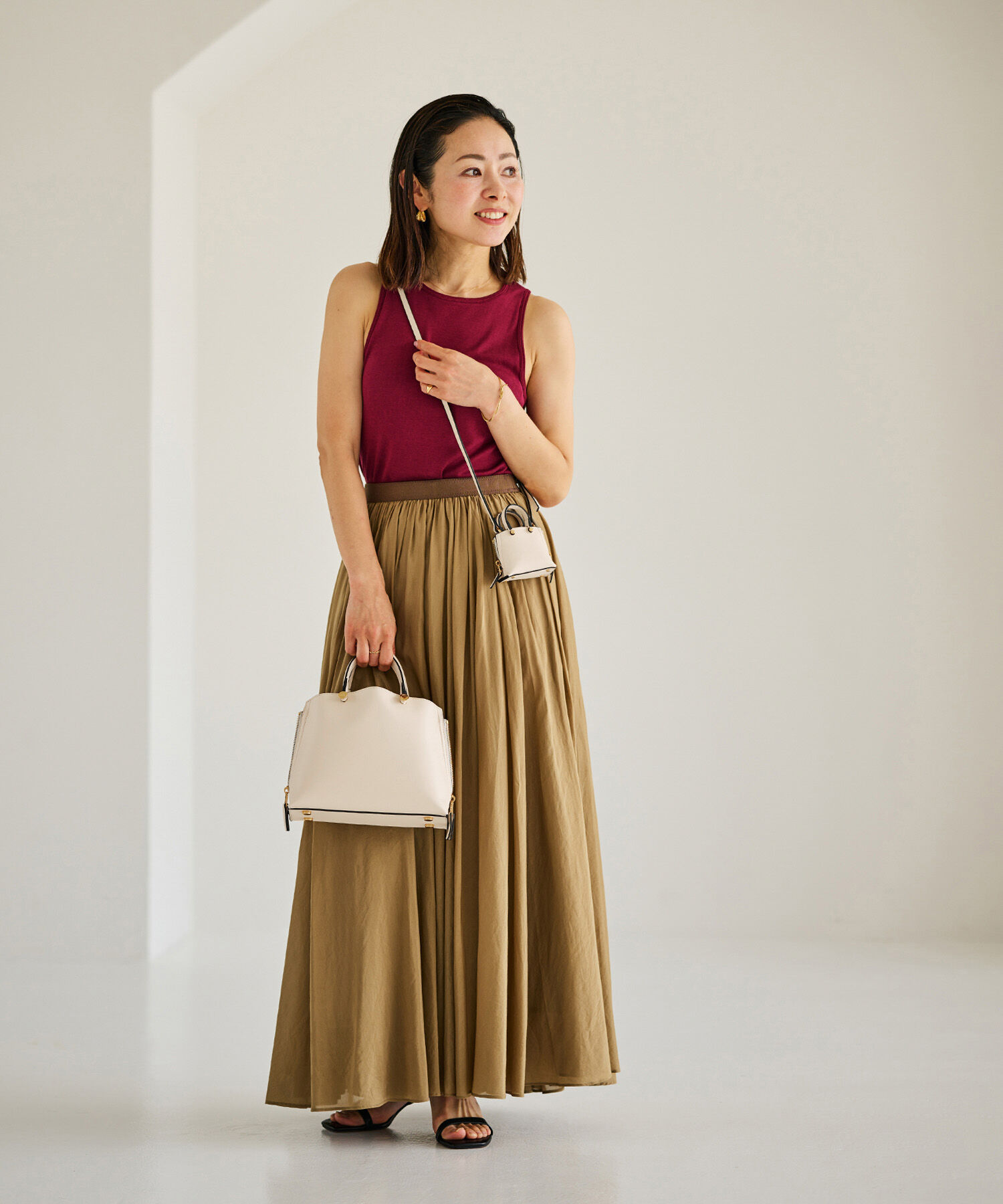 E'POR「【E'POR】Y BAG Mini」|ハンドバッグ|