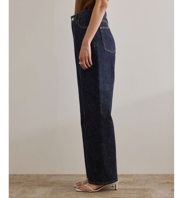 ROPE「ストレッチデニムストレートパンツ」|デニム|