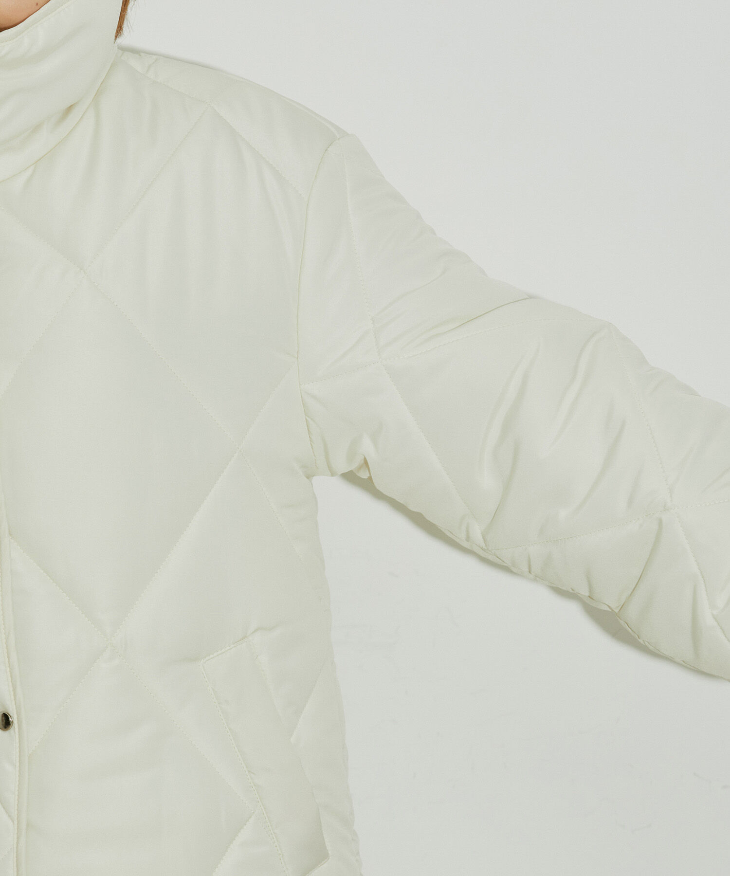 vis-a-vis「【WEB限定】ダイヤキルト中綿ロングコート」|その他|