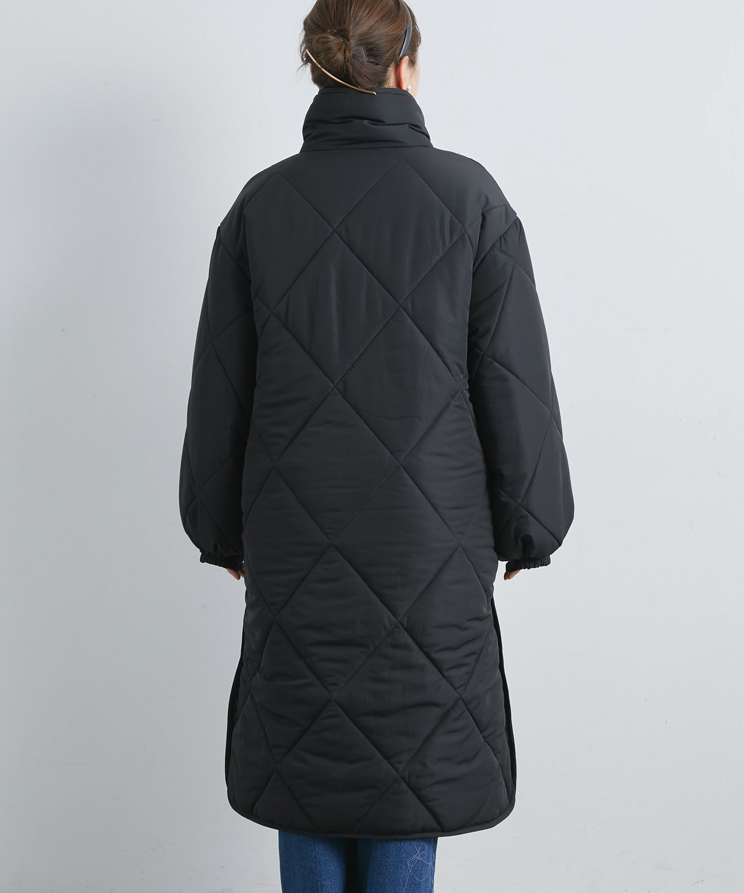 vis-a-vis「【WEB限定】ダイヤキルト中綿ロングコート」|その他|