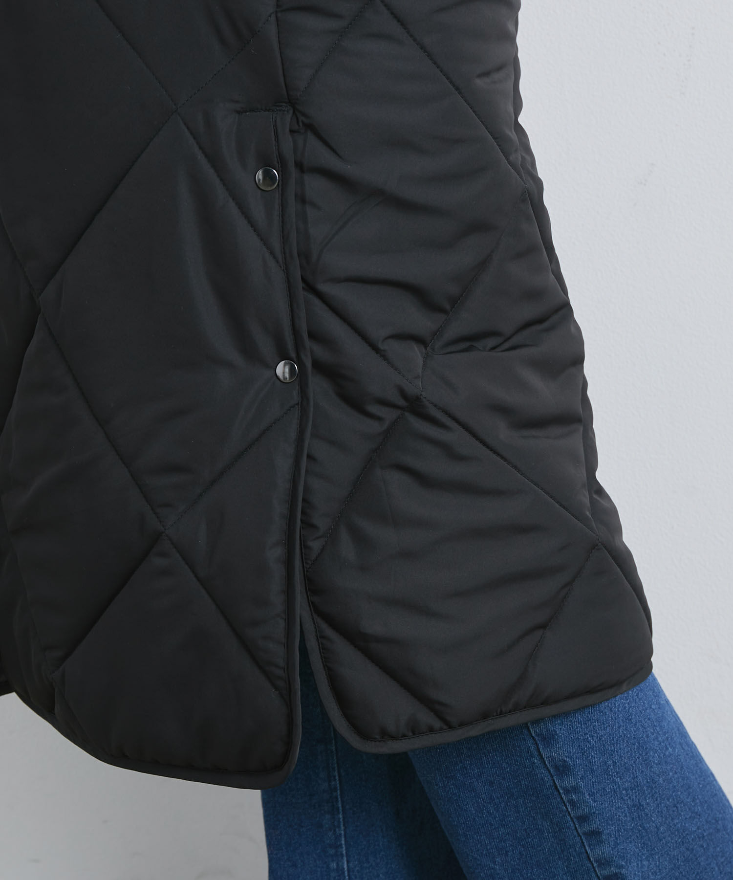 vis-a-vis「【WEB限定】ダイヤキルト中綿ロングコート」|その他|