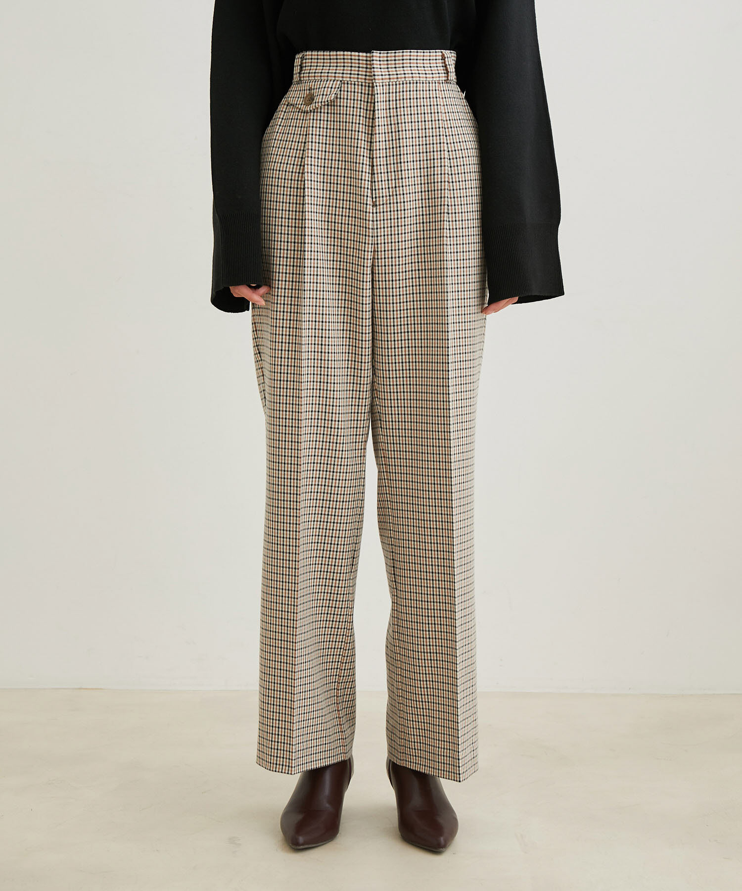 VIS「【HOT BEAUTY STRETCH】【洗える】ストレートパンツ」|その他|