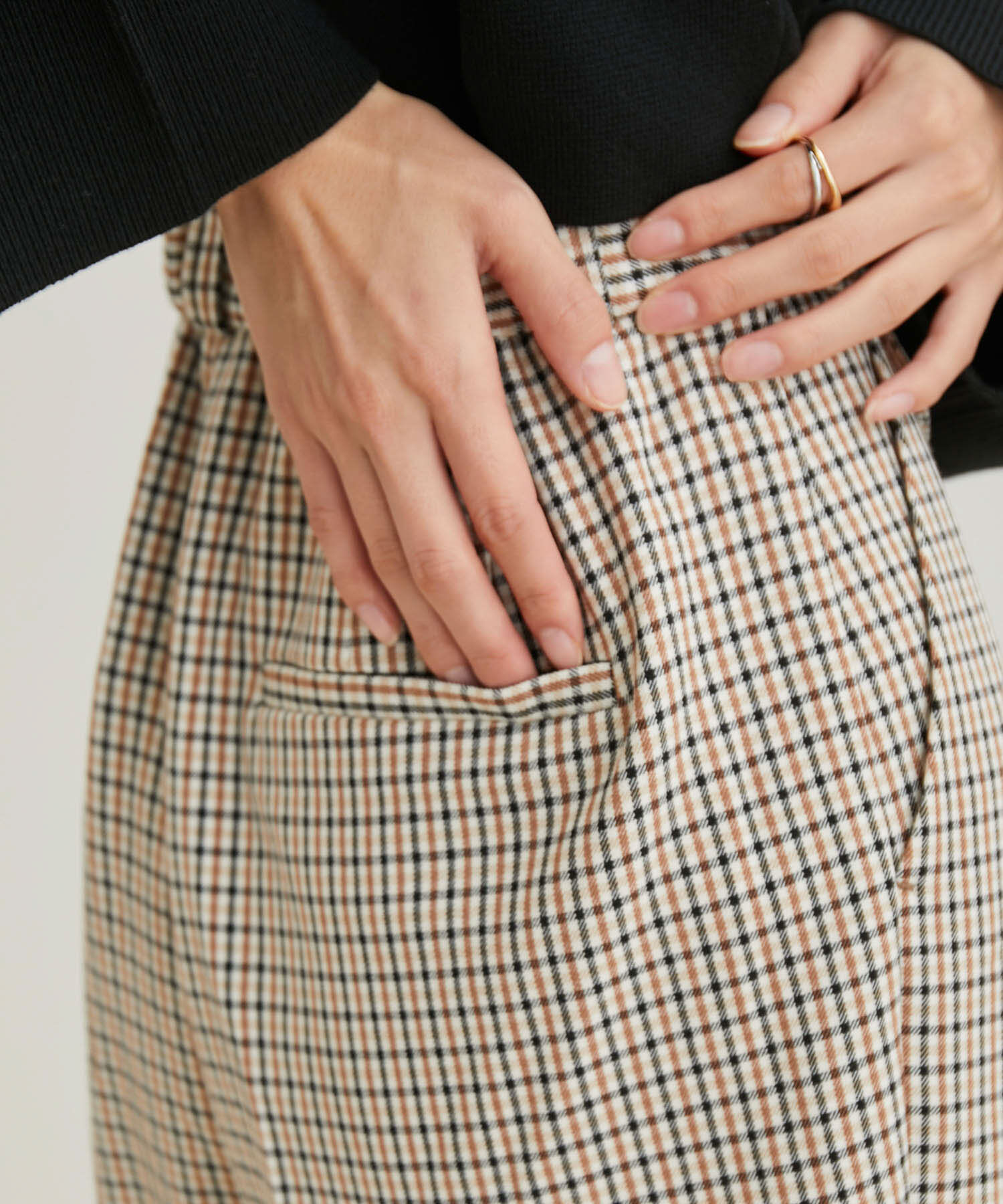 VIS「【HOT BEAUTY STRETCH】【洗える】ストレートパンツ」|その他|