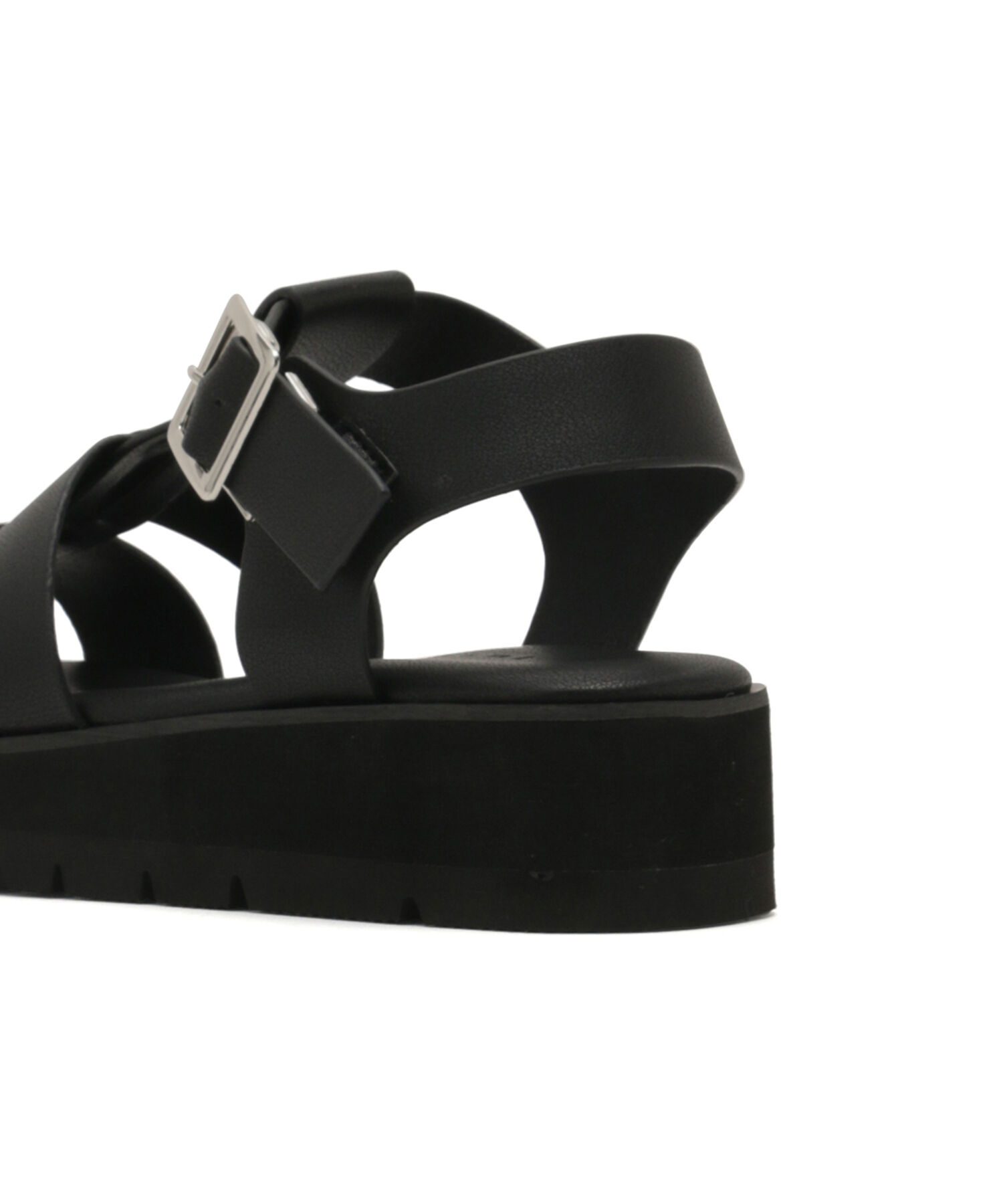 Juze「【軽量】ボリュームソールソフトグルカサンダル」|サンダル|