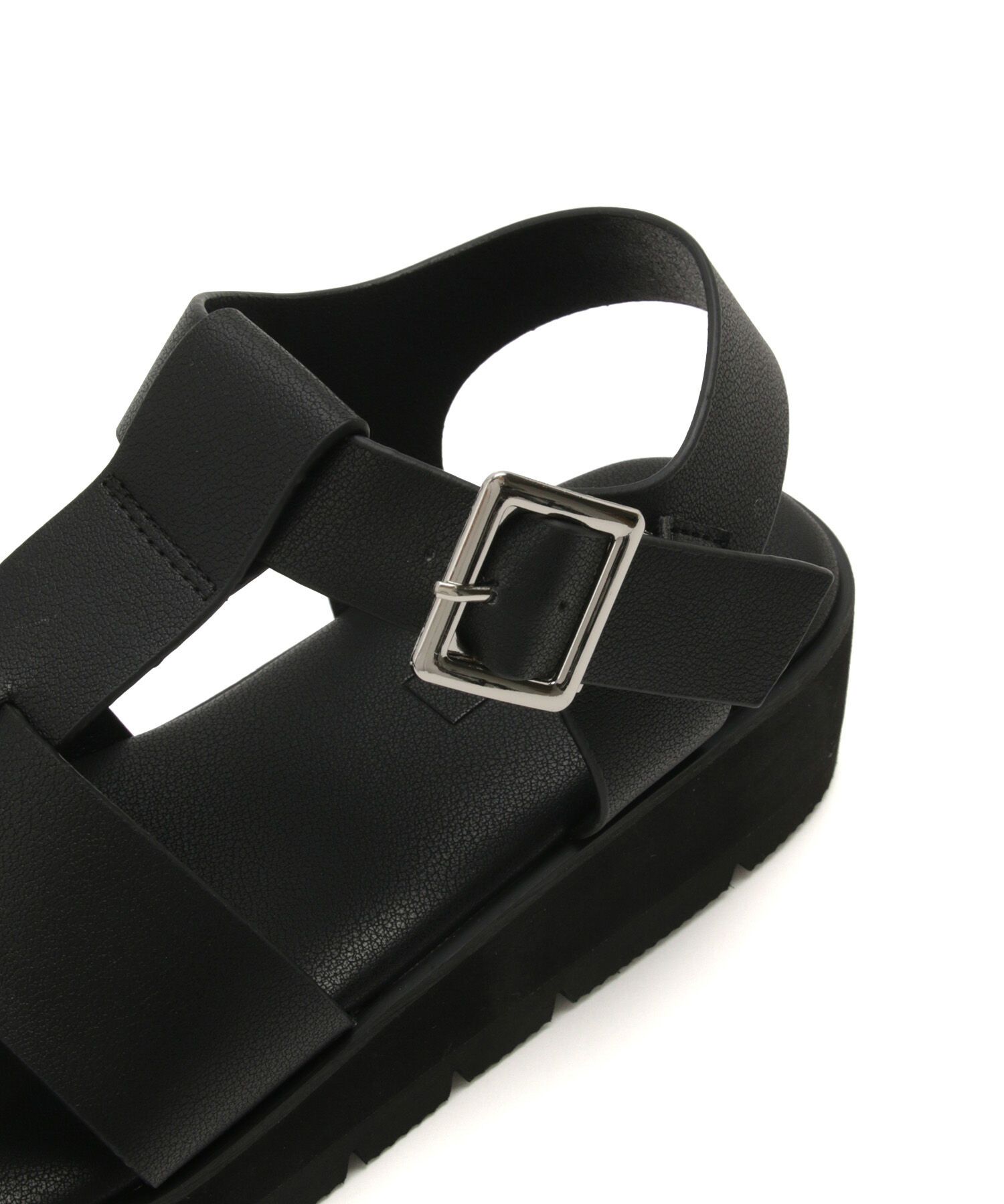 Juze「【軽量】ボリュームソールソフトグルカサンダル」|サンダル|