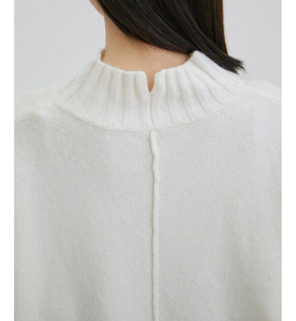 VIS「【選べる着丈】ふわもこサイドスリットニット【洗える】」|ニット・セーター|