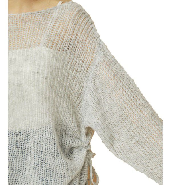 VIS「モヘアタッチシアーニット」|ニット・セーター|