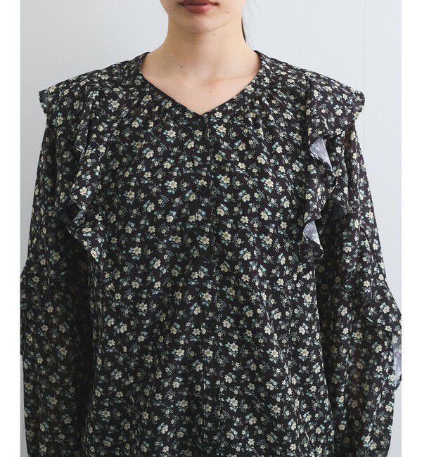 VIS「【前後2WAY】ラッフルフリルブラウス」|シャツ・ブラウス|