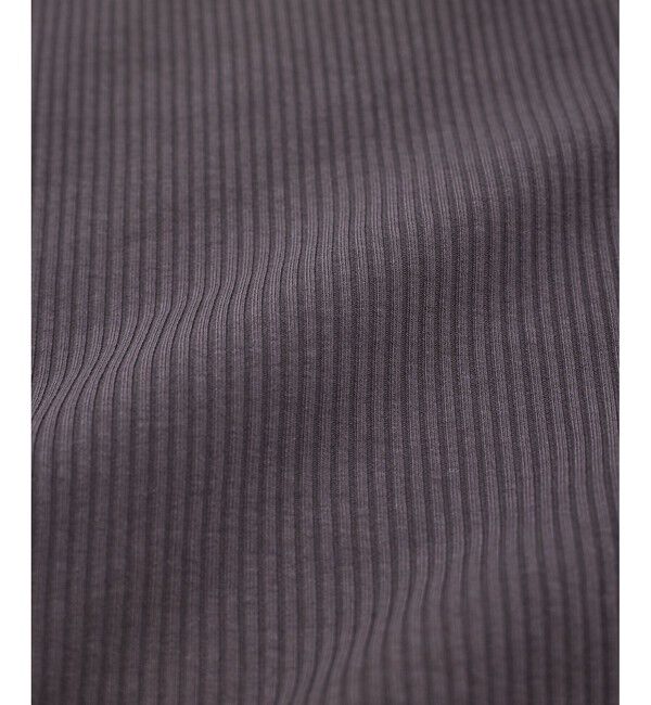 VIS「【前後2WAY】テレコ五分袖プルオーバー」|Tシャツ・カットソー|