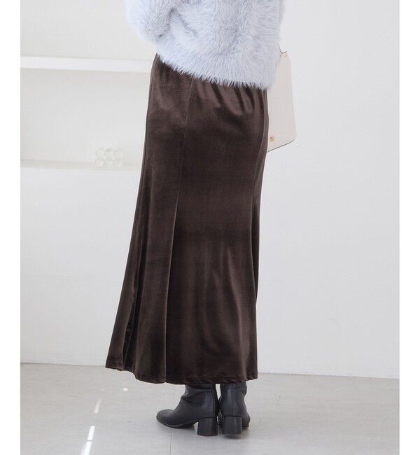 VIS「ベロアナロースカート」|スカート|