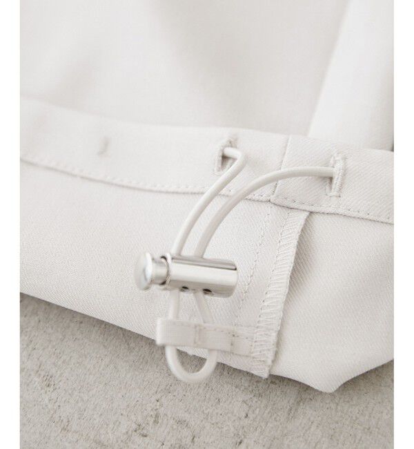 Rope&rsquo;Picnic「ドロストリラックスイージーワイドパンツ」|チノ|