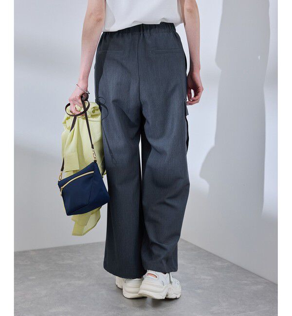 Rope&rsquo;Picnic「【UVカット・接触冷感・イージーケア】イージーカーゴパンツ」|カーゴ|