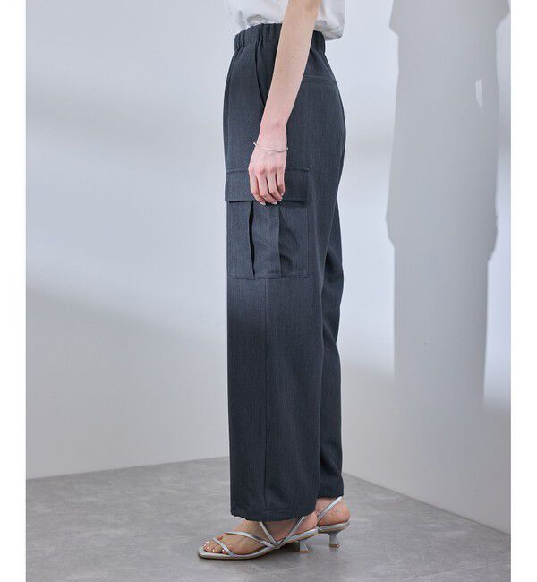 Rope&rsquo;Picnic「【UVカット・接触冷感・イージーケア】イージーカーゴパンツ」|カーゴ|