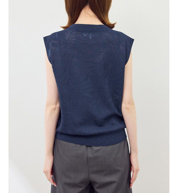 Rope&rsquo;Picnic「レーシーフレンチサマーニット」|ニット・セーター|