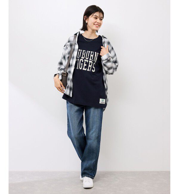 Rope&rsquo;Picnic「【DISCUS ATHLETIC/ディスカスアスレチック】オーバーサイズU.S.カレッジTシャツ」|Tシャツ・カットソー|