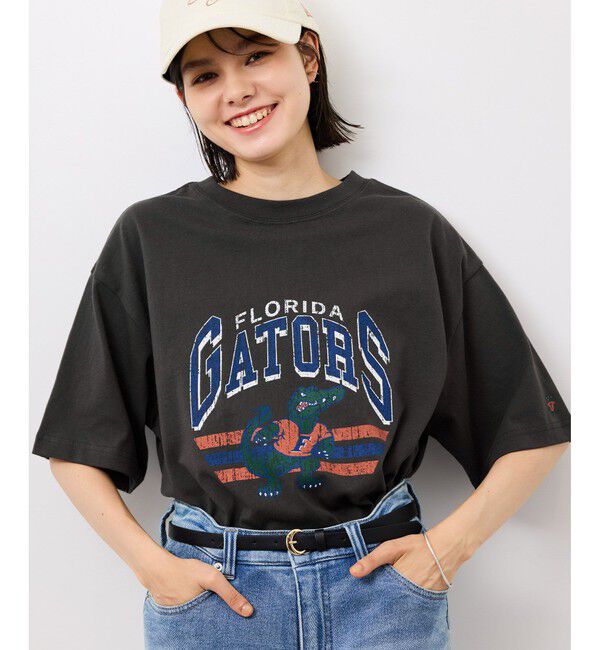 Rope&rsquo;Picnic「【DISCUS ATHLETIC/ディスカスアスレチック】オーバーサイズU.S.カレッジTシャツ」|Tシャツ・カットソー|