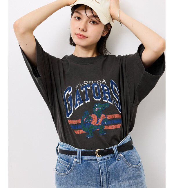 Rope&rsquo;Picnic「【DISCUS ATHLETIC/ディスカスアスレチック】オーバーサイズU.S.カレッジTシャツ」|Tシャツ・カットソー|