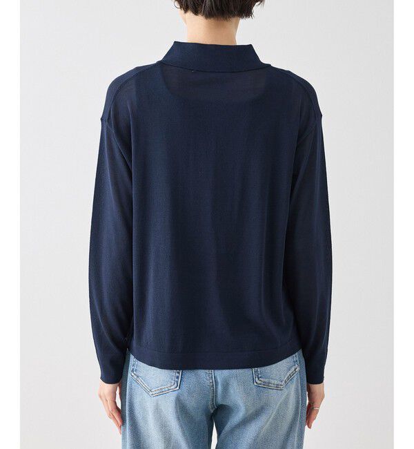 Rope&rsquo;Picnic「【2点セット】配色デザインカーディガン&インナーアンサンブル/イージーケア」|カーディガン|