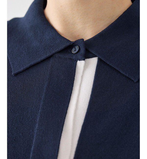 Rope&rsquo;Picnic「【2点セット】配色デザインカーディガン&インナーアンサンブル/イージーケア」|カーディガン|